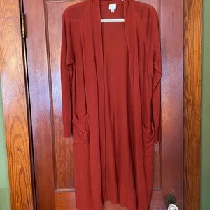 Long fall cardigan 😍‼️